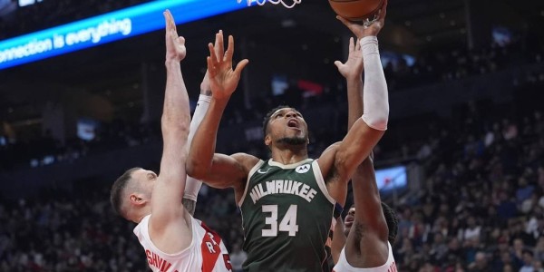 巴恩斯23分字母哥22分8板 猛龙主场大胜雄鹿